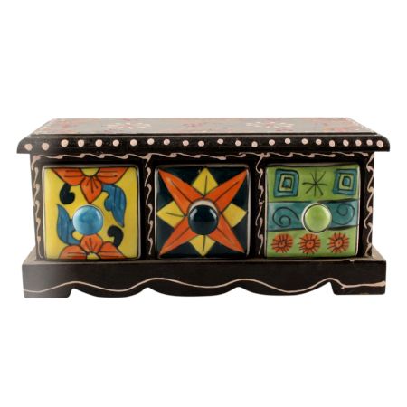 Spice Box-1447 Masala Rack Container Gift Item